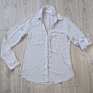 Express Portofino Button Down Blouse